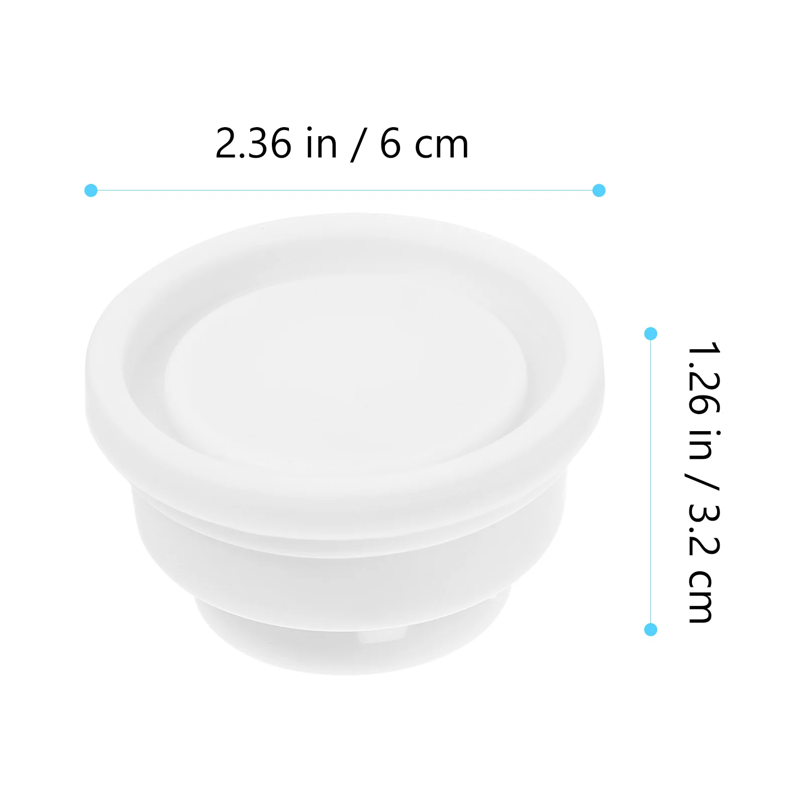 

2pcs Underwater Pool Ladder Bumper Plug Replacement Rubber Stopper For Swimming Pool Safety Durable Non-Slip Accessories