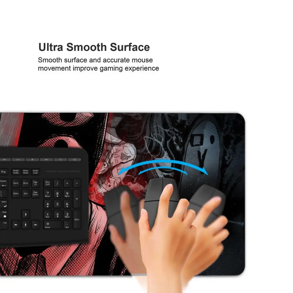 oyasumi punpun  Mouse Pad Large Computer Mousepad Office Accessories XXL Pc Gamer Non-slip Deskmat Keyboard Rubber Game