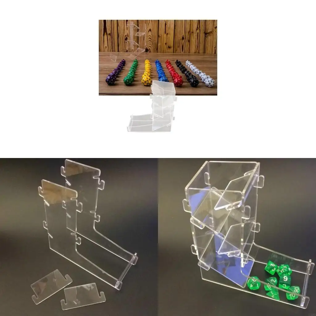 

Настольные игры в кубиках Rolling Tower Акрил чистые кубики башня