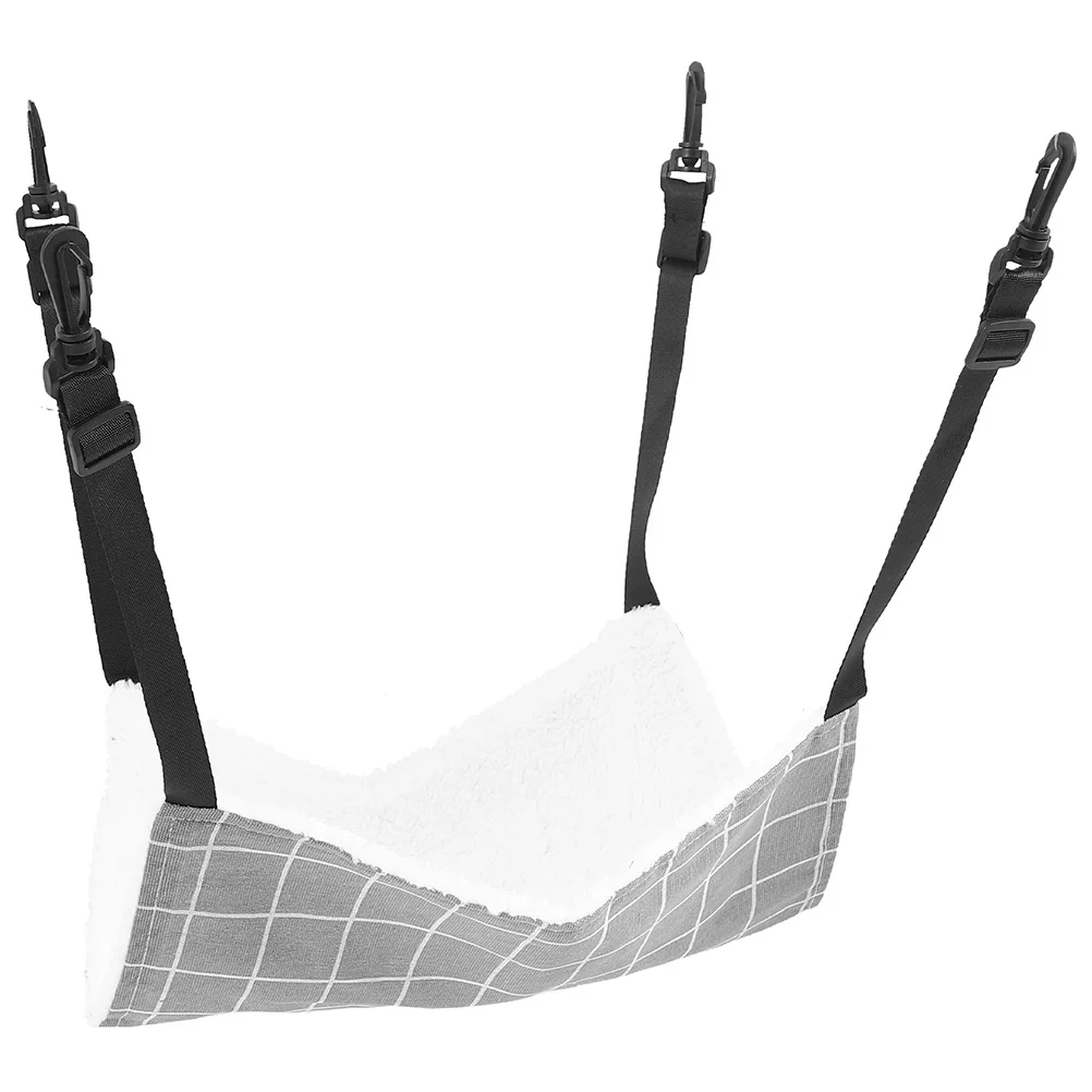 Cat Hammock Hanging Bed Soft Breathable Pet Sleeping Nest For Cage Indoor Outdoor Small Animals Easy Install Kitten Rat Hamster