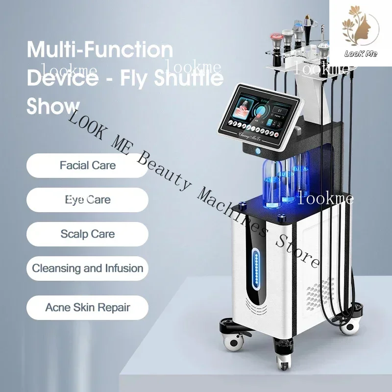 Multifunction Face Lifting Oxygen Hydra Dermabrasion Skin Care Machine Facial Ultrasonic Cleaning Rejuvenation Remove Blackhead