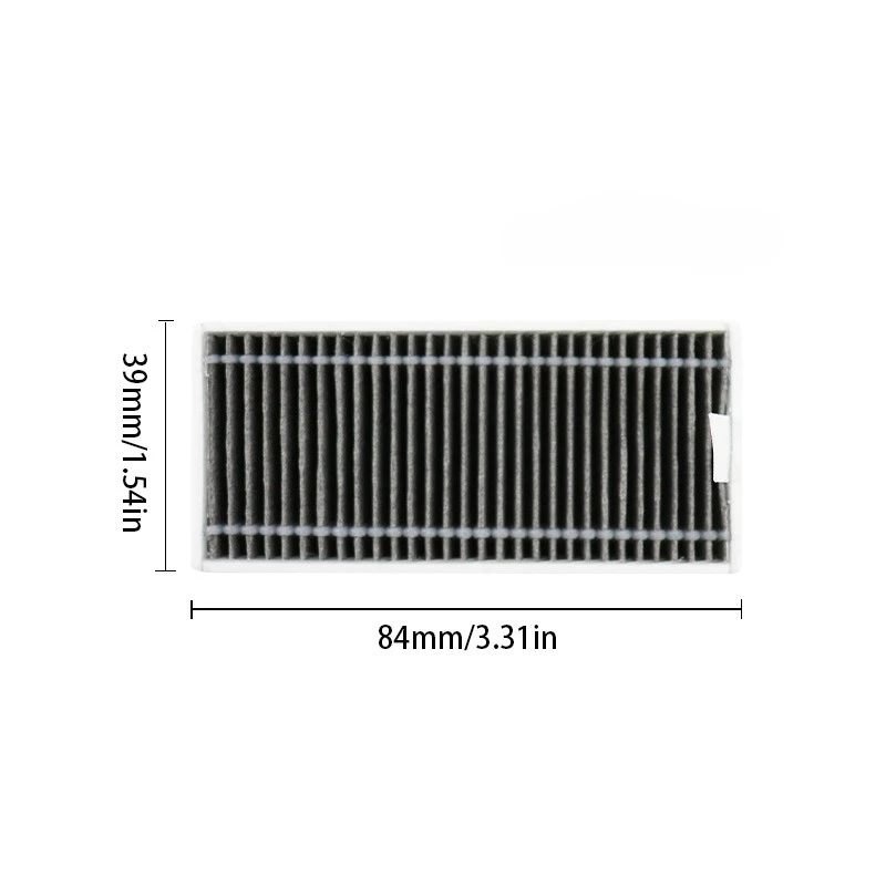 Original ECOVACS T80/T80 Omni Main Brush Roller - Self-Cleaning Anti-Tangle Rubber Bristles - Quiet Deep Cleaning