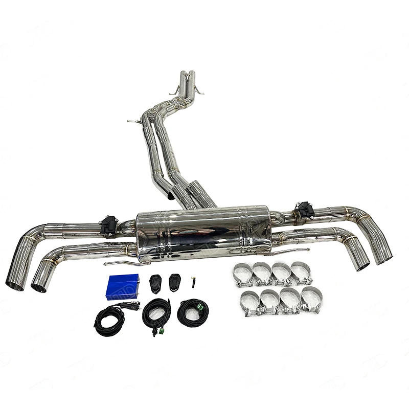 

Factory Price New Stock Stainless Steel 304 Valvetronic Exhaust Catback System with Tail Tip for Audi RSQ8