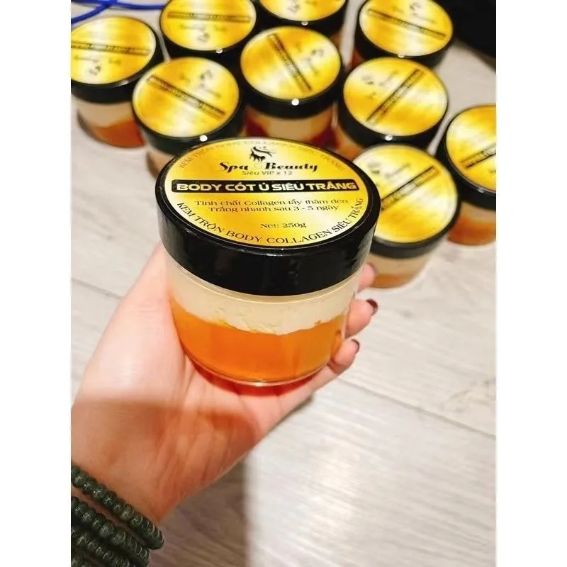 Super Whitening Vietnamese Body Creams Kem Body Cot Thai Sieu Trang 1hu Specially Formulated for Skin Brightening and Hydration