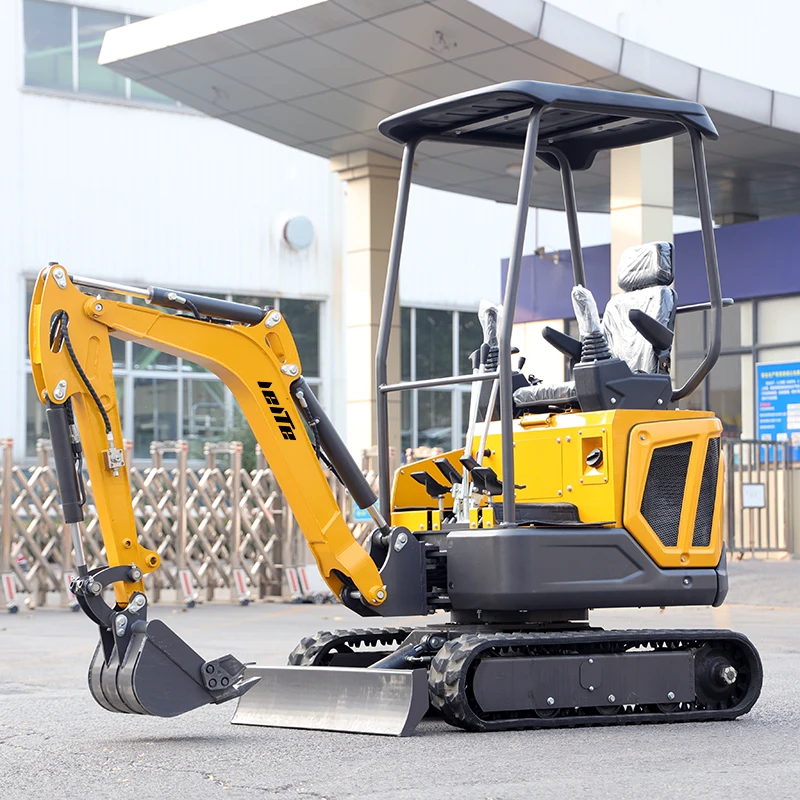 Cina Mini escavatore idraulico da 1.6 tonnellate 1600KG piccolo escavatore EPA/EURO 5 escavatore cingolato personalizzabile in vendita