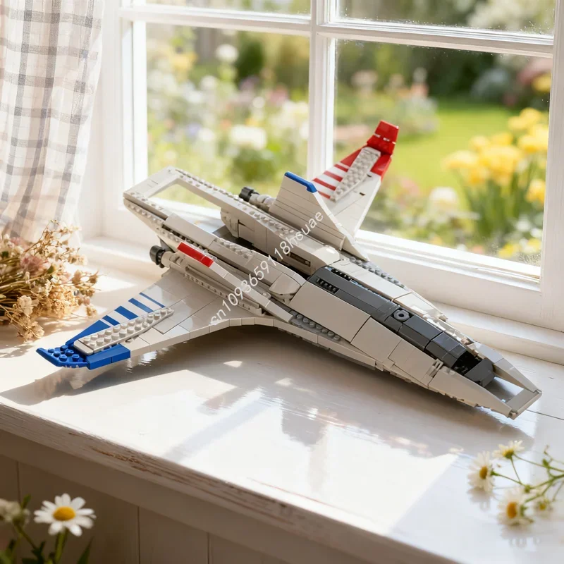 

1057pcs MOC The Creator LUNAR Shuttle Iconsed Model Building Blocks Construction Assemble Toy DIY Creative Festivals Gift Brick
