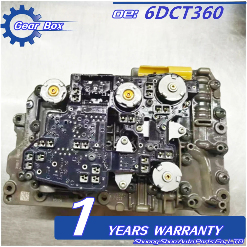 

Original 6DCT360 6 Speed Auto Transmission Dual Clutch Valve Body Fits For Ford Zotye MG MG6 DCT360
