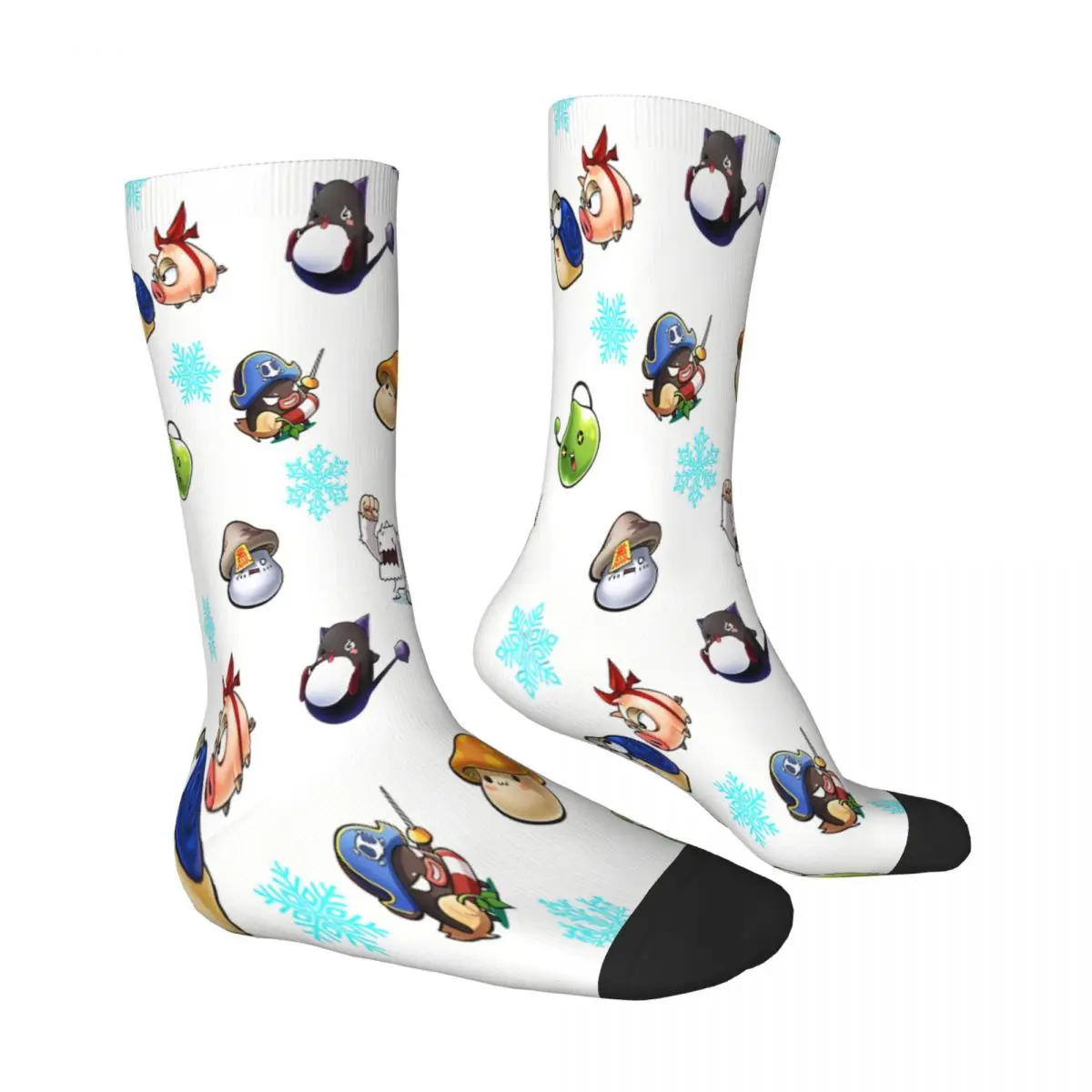 Mobs MapleStory Maple Story Socks Male Mens Women Winter Stockings Polyester