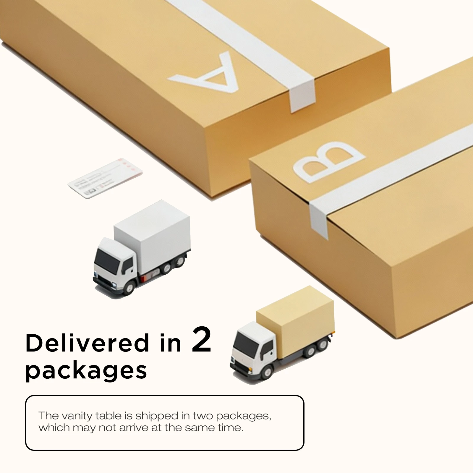 طاولة زينة HOMAVO مع مرآة LED، 3 أدراج و8 حجرات مفتوحة، 96.5x40x141 سم