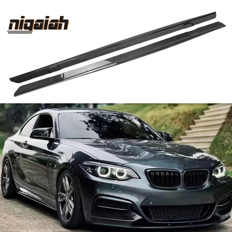 

MP Style Carbon Fiber Side Skirts For BMW 2 Series F22 M-TECH MP Style Side Skirt Body kit 2014-UP