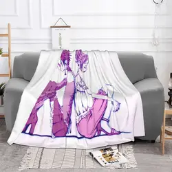 Hey Nana Coperte Decorazione in flanella Anime Cartoon Coperte calde portatili per letto Biancheria da letto per esterni