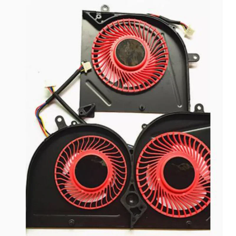 1 Pair Cooling Fan For MSI GS63VR MS-17B1 17B2 16K2 16K3 GS73 Fan @@@