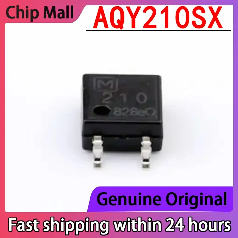 

5 шт. новый твердотельный релейный оптопара AQY210SX SMT SOP4