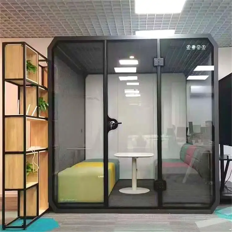 Office Meeting Pod Soundproof Telephone Booth Pods Sound Office Soundproof Cabin