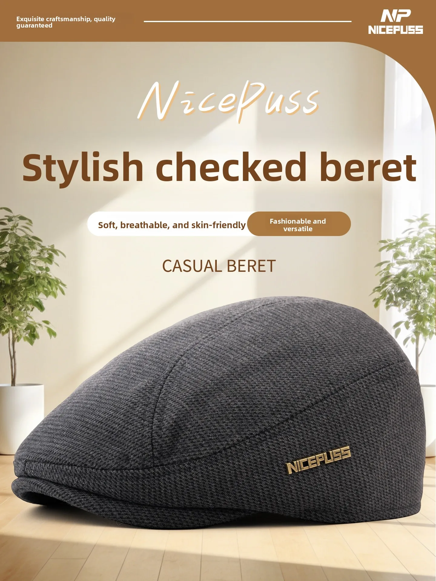 high-end-large-size-beret-hat-for-men-spring-autumn-versatile-warm-winter-cap-wool-blend-fabric-soft-comfortable-unisex