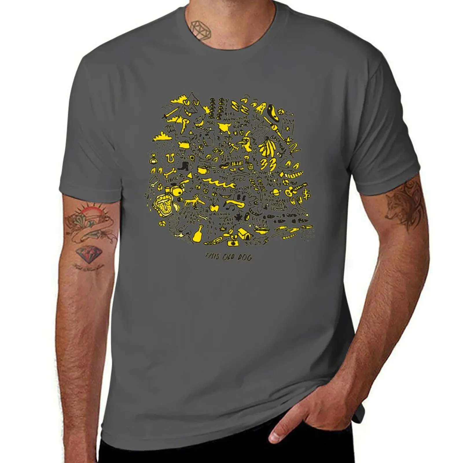 Old Dog This T-Shirt Large Size Loose Casual Tee