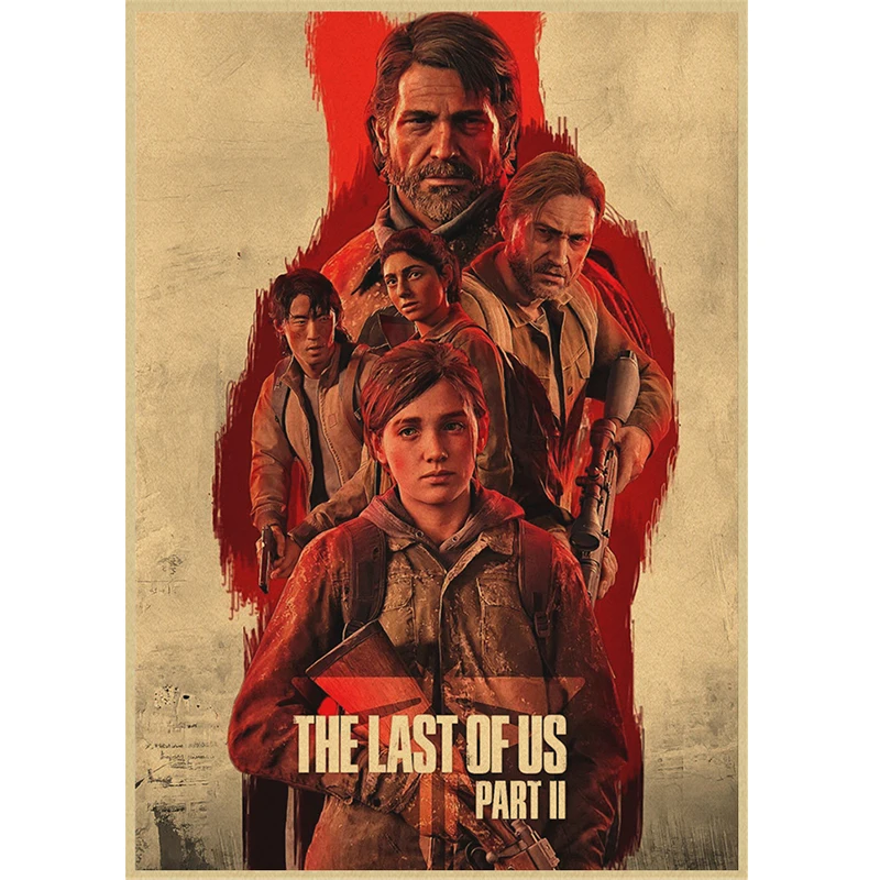 The Last Of Us Poster Print Zombie Survival Horror Action TV Game  poster for HD poster decoration painting