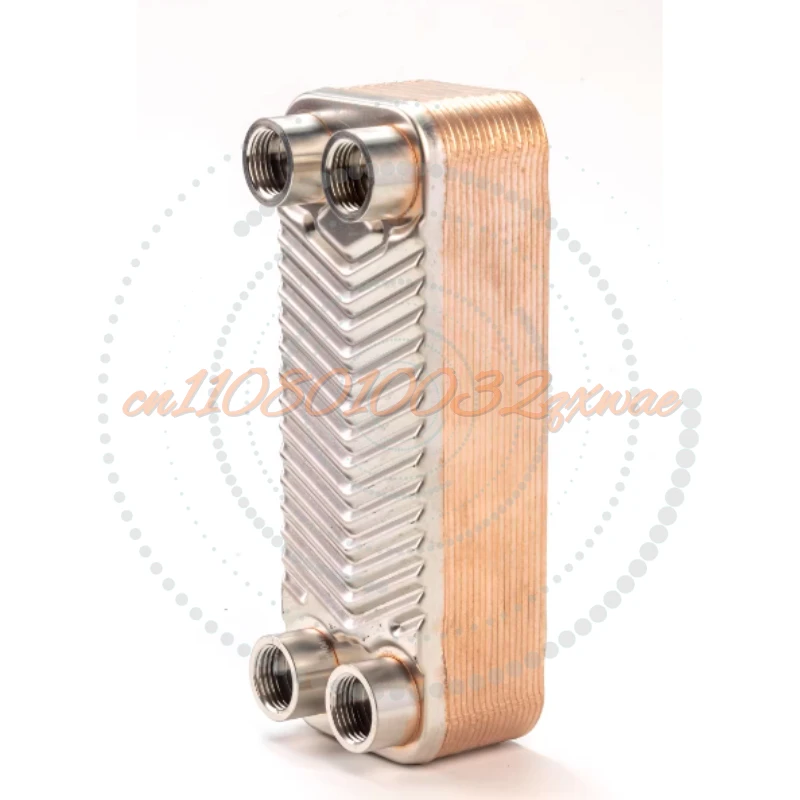 Stainless steel brazed plate heat exchanger oil-water cooler fluorine evaporator condenser small oil-water cooler