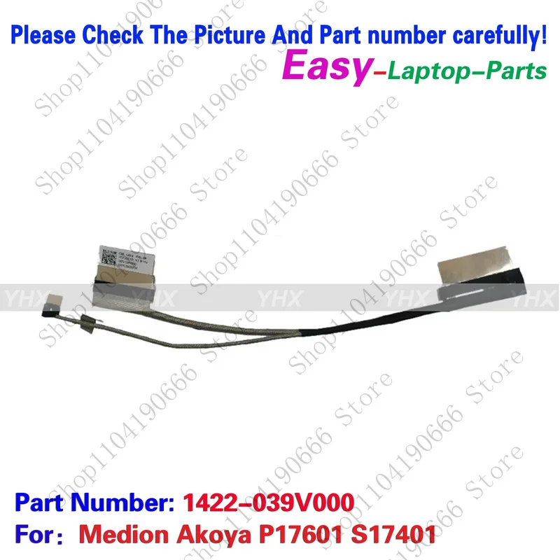 

bd New For Medion Akoya P17601 S17401 EDP CABLE FHD 30PIN 1422-039V000.