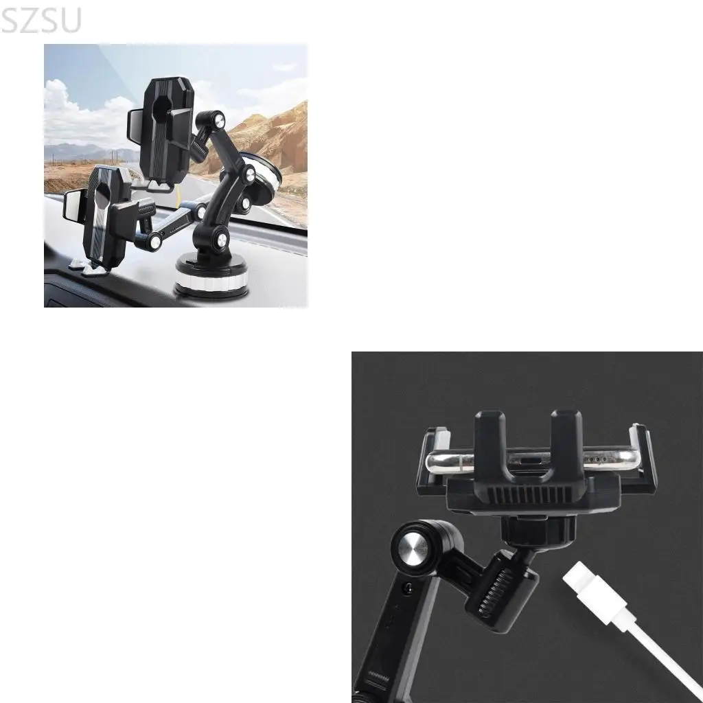 

SZSU Durable Cellphone Holder for Car Universal Mount Dashboard Windshield Vent