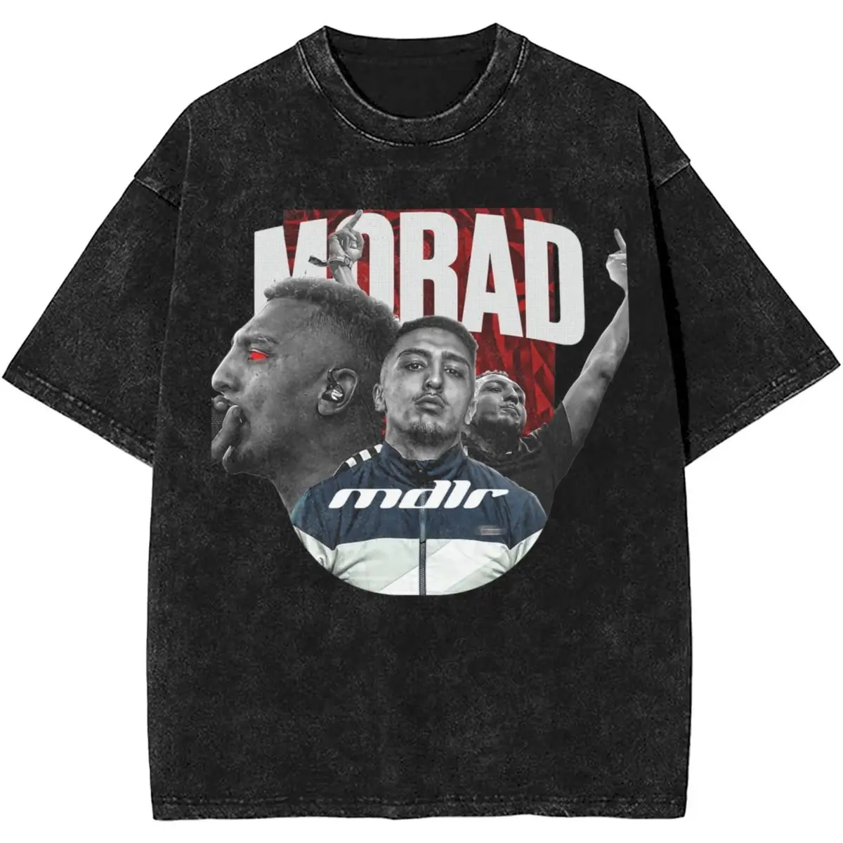 Cool Rapper Morad Shirt Streetwear Men Women M.D.L.R Album Tour Fashion T-Shirts Hiphop Style