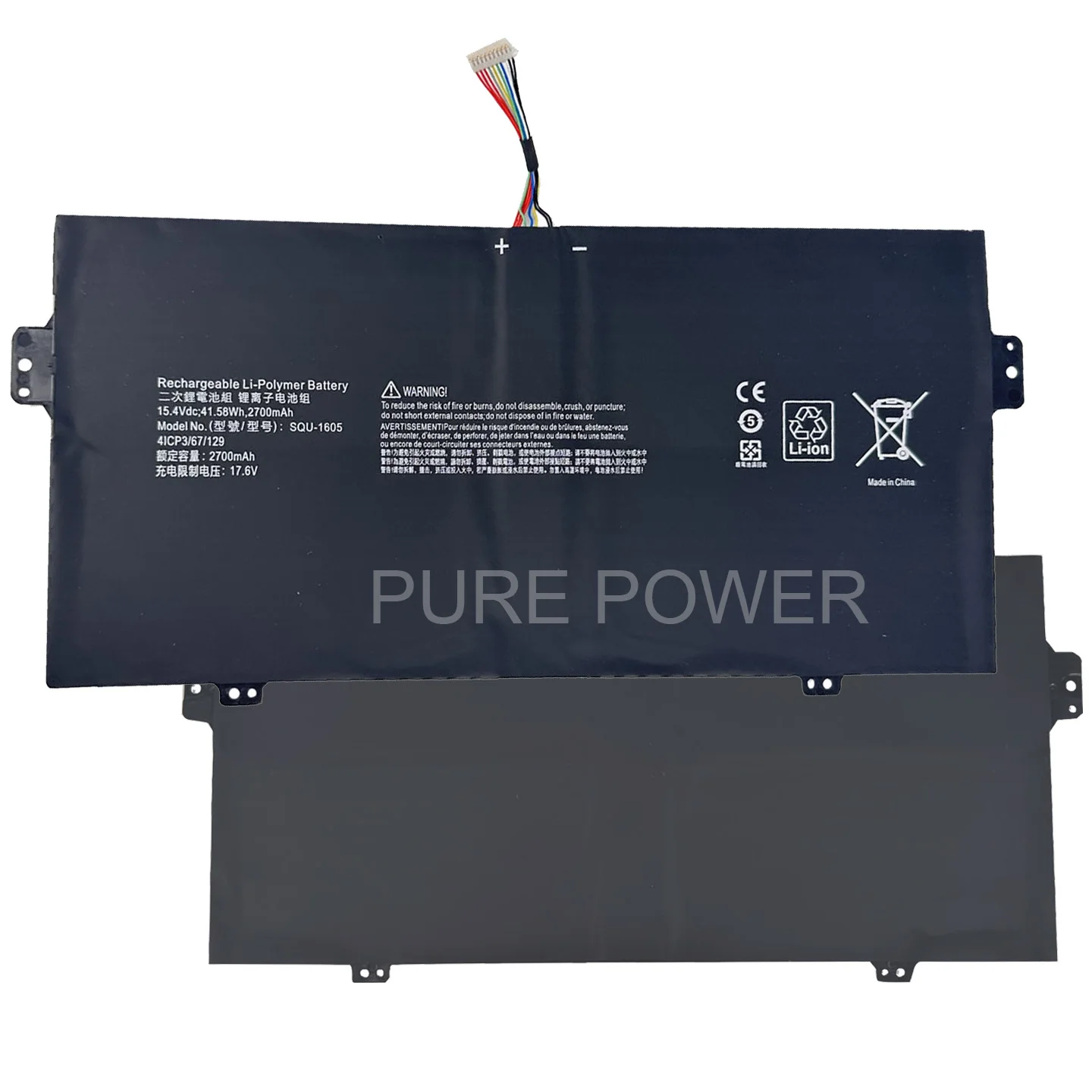 New Laptop Battery SQU-1605 15.4V 41.58WH 2700mAh High Quality For Acer Swift S7-371 SF713-51 Acer Spin 7 SP714-51