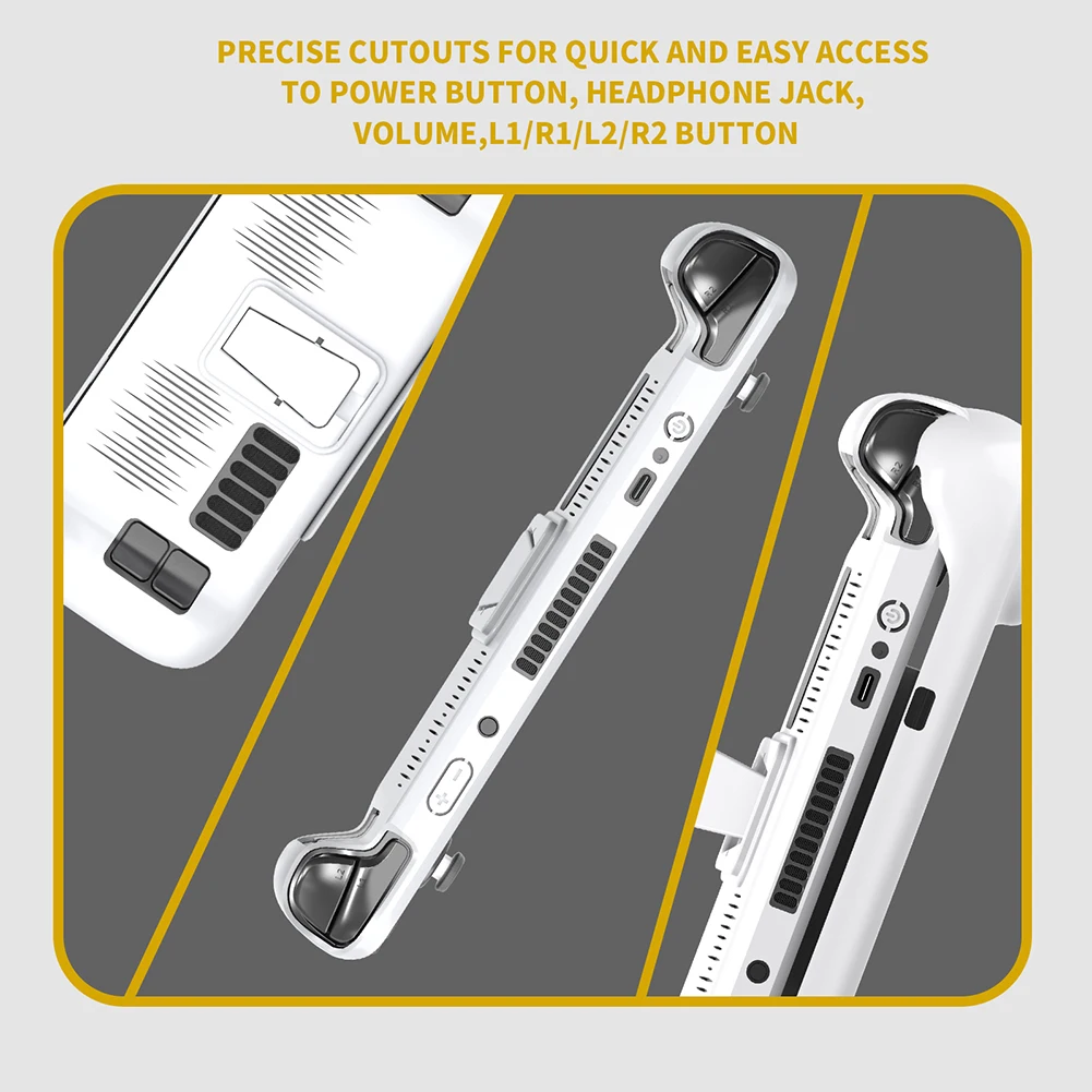 ปลอกป้องกันคอนโซลเกมแบบบางพิเศษสำหรับดาดฟ้าไอน้ำแบบพกพาสามารถถอดออกได้ของขวัญอุปกรณ์ป้องกันฝาครอบหน้าสำหรับเด็กผู้ชายอุปกรณ์เสริมสำหรับเกม