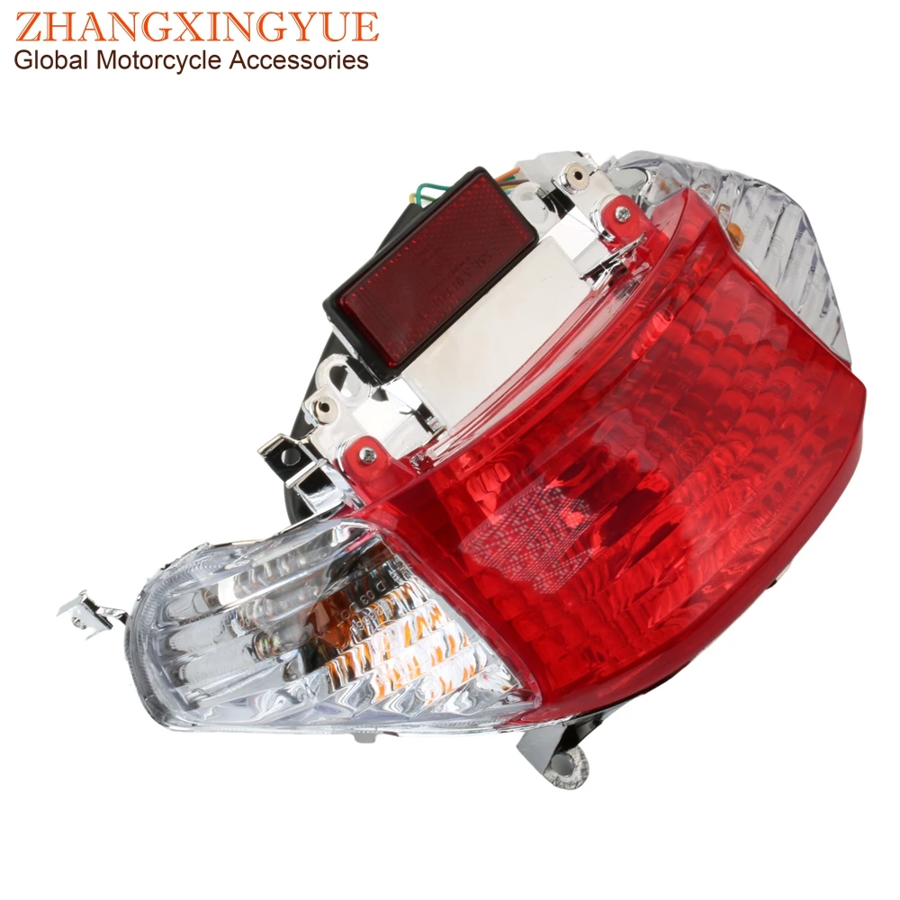 GY6 Chinese Scooter Tail Light Turn Signal Taillight Assembly For Baotian BT50QT-9 50cc 4T