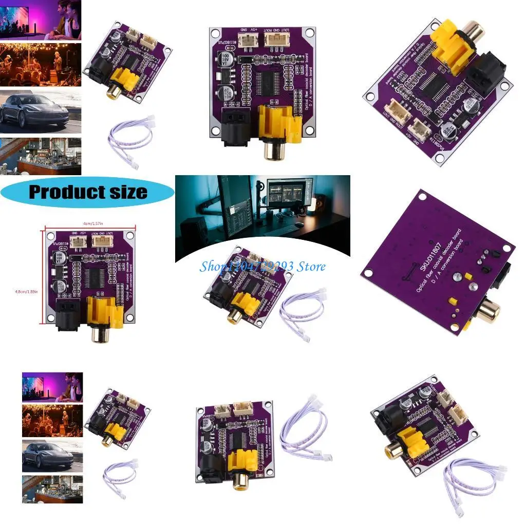 

Y2GD LED Design for Easy Mounting Digital Converter Board Supporting Opt Coax