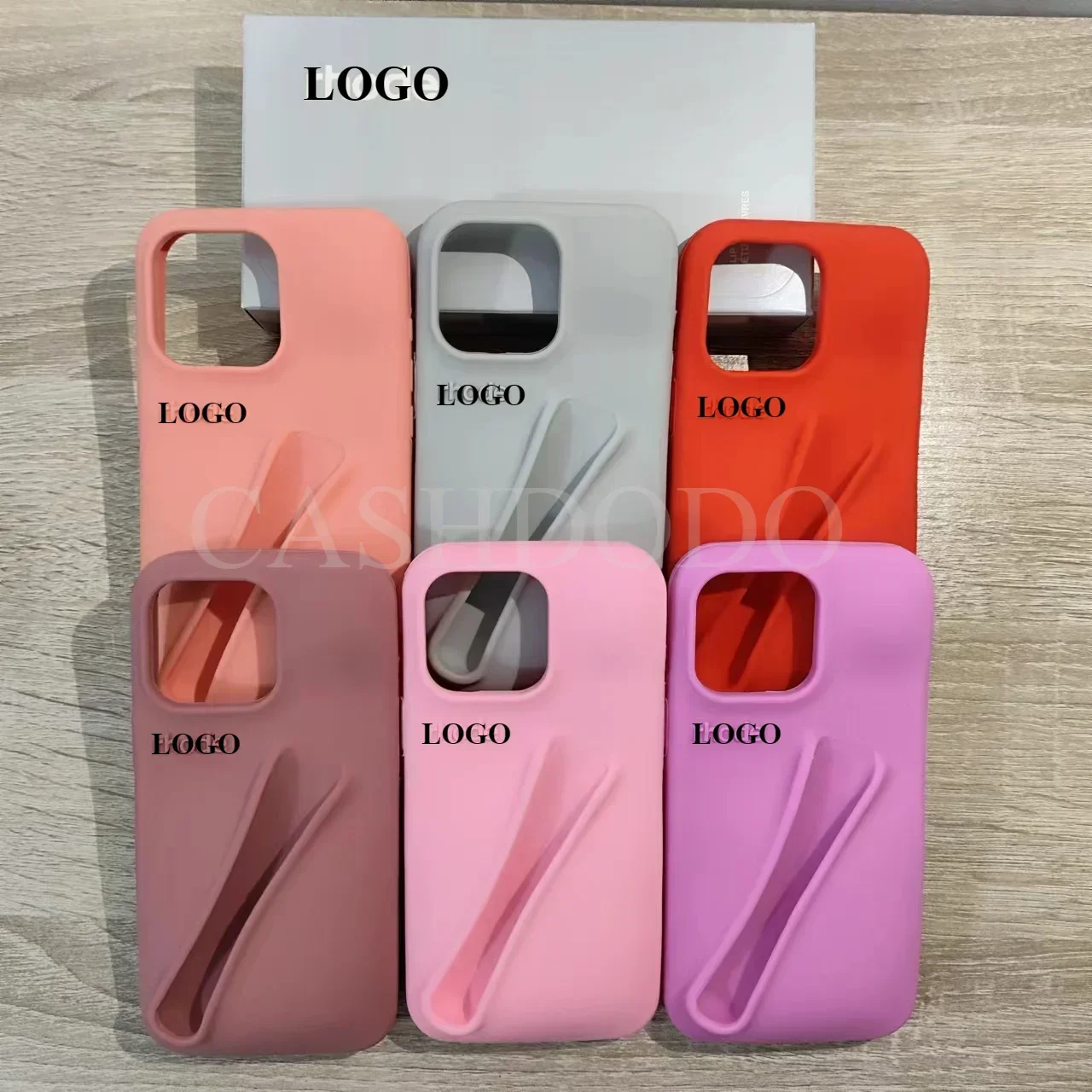 

Hailey Lip Gloss Lipstick Lip Balm 3D Make-Up Silicone Phone Case for IPhone 15 14 13 12 Pro Max Lipgloss Wholesale Holder Cover