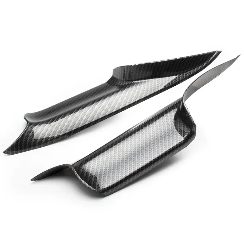 ألياف الكربون الجانب الأيسر/الأيمن الباب الداخلي مقبض سحب غطاء الناقل 51429151212 51419115501 ل 2008-2015 BMW 7 Series F01/F02 #2