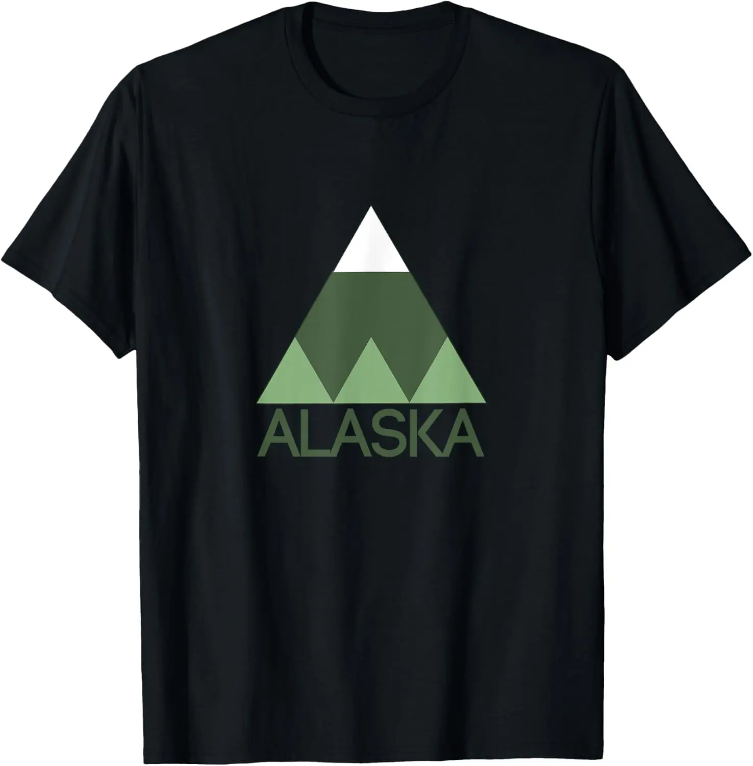 Montanha Retro Minimal - Camiseta Alasca