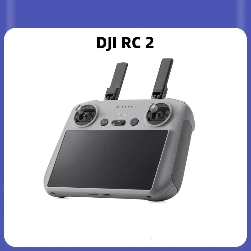 DJI RC 2 Lightweight body with a 5.5-inch FHD screen, new processor, O4 video transmission, and 2T4R antennas