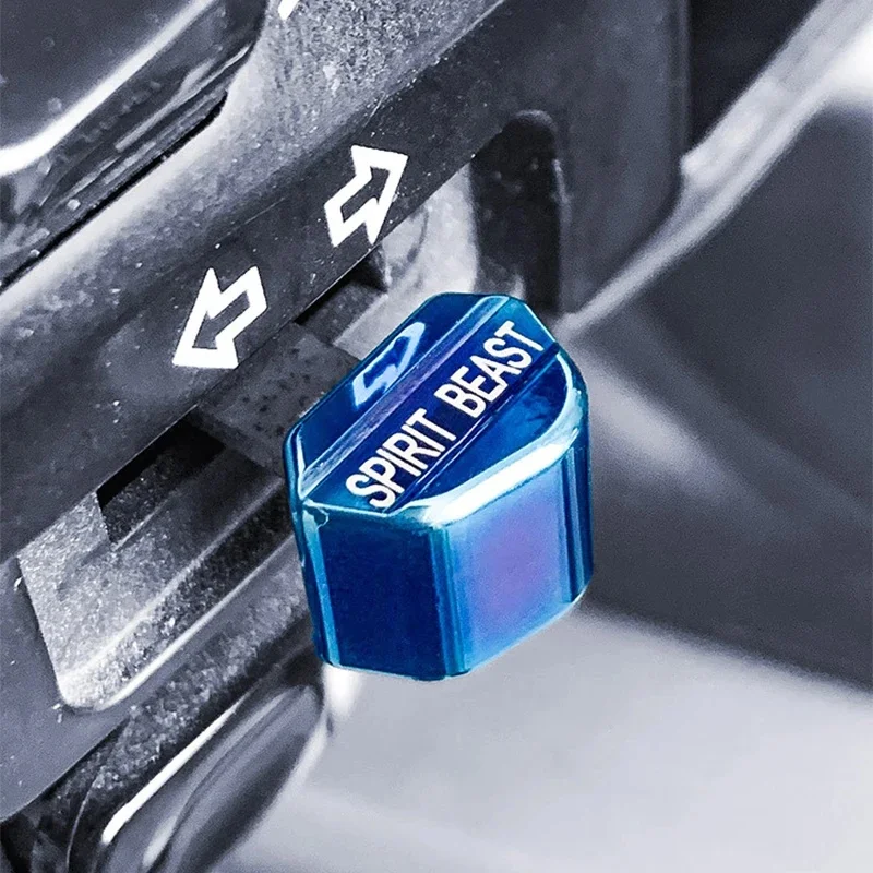 1/2pcs Aluminum Alloy Motorcycle Turn Switch Keycap High Low Beam Start Buttons Key Cap Moto Modeling Decoration Accessories