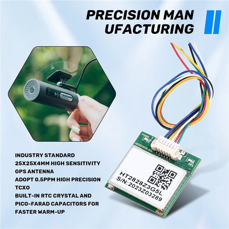 

Exquisite-HT2828Z3G5L Dual-Mode Navigation Module Built-In FLASH Can Save Data In Power Failure