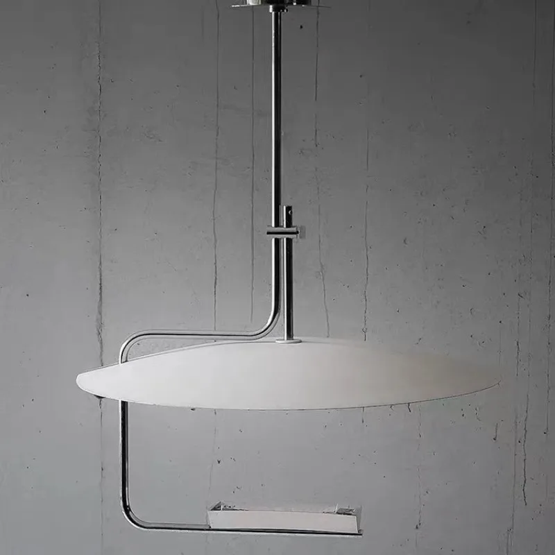 

Постмодернистский дизайнерский креативный светильник-подвеска «Летающая тарелка» для ресторана, кухни, кафе, кабинета, гостиной, спальни, металлический, художественный, светодиодный подвесной светильник