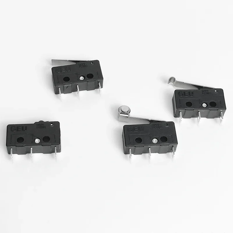10/50/100PCS Micro Limit Switch with Open/Close Function - Durable Snap Action for Home Appliances and Equipment