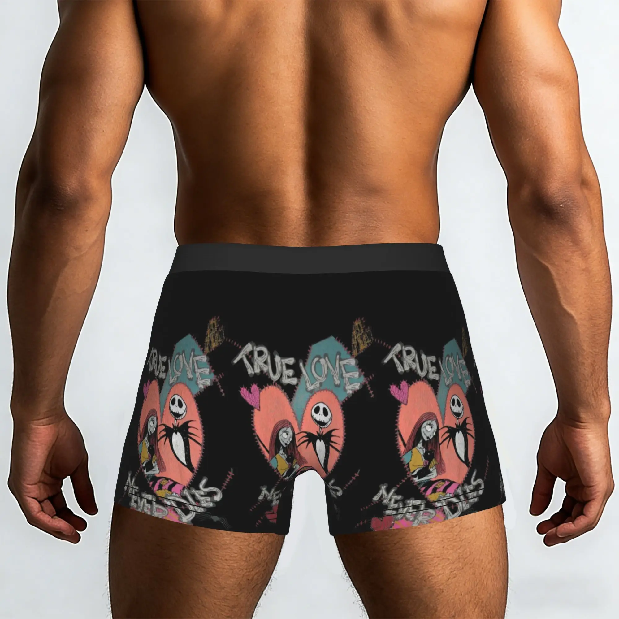Customized Funny Jack Anime S-Skellingtones Boxers Shorts Panties Male Underpants Comfortable  Briefs Underwear