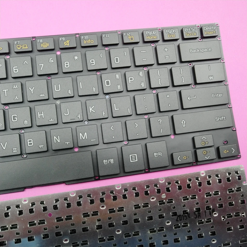 

14U360 Korean Keyboard For LG 13U360 14U360-E 14U360-L 14UD360 14UD360-L LG14U36 Without Frame KR Layout Black