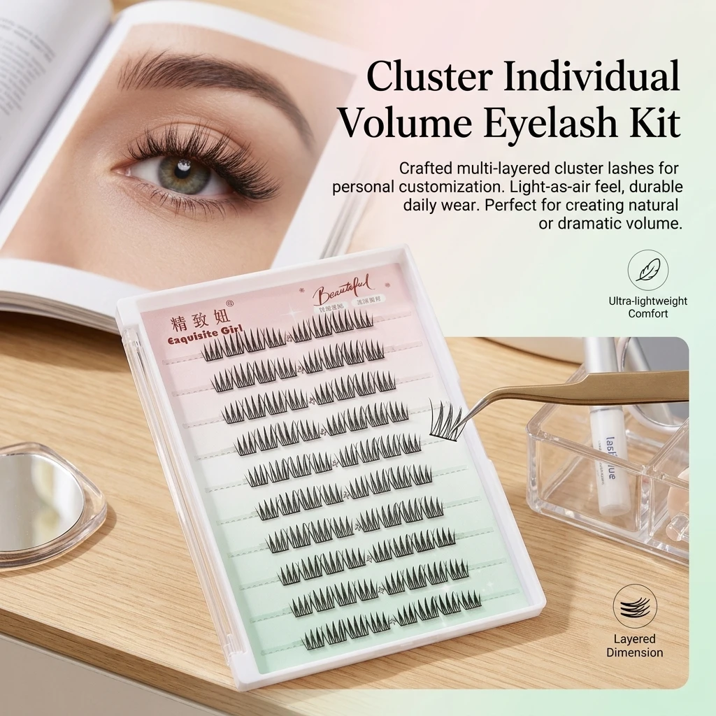 Krótkie rzęsy dla dziewczyn, s – Eyelash Extension Korean Style recenzja i cena