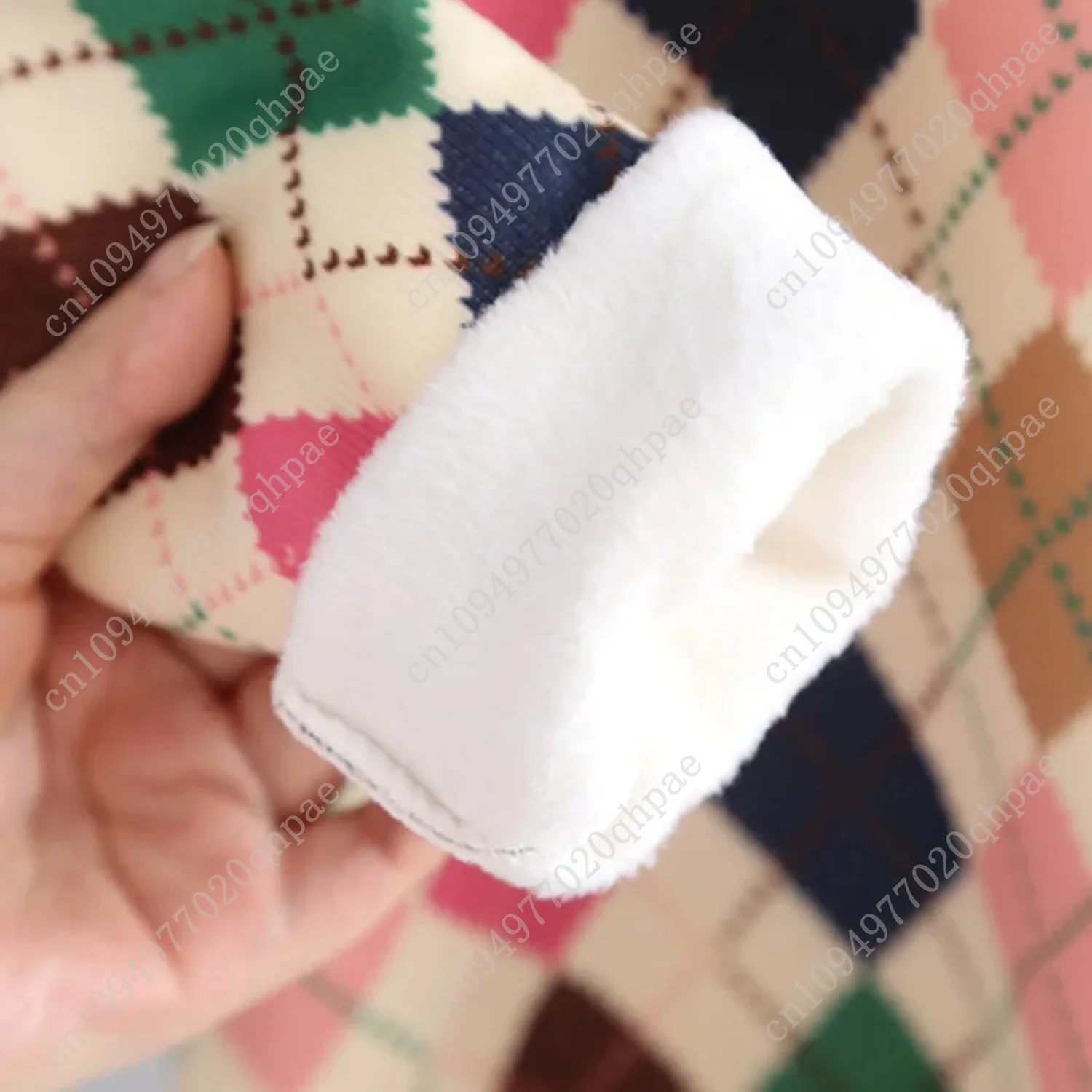 سترة الفتيات سميكة الخريف/الشتاء جديد عصري متعدد الاستخدامات للأطفال محبوك سترة الفتيات حلوة ولطيفة #5