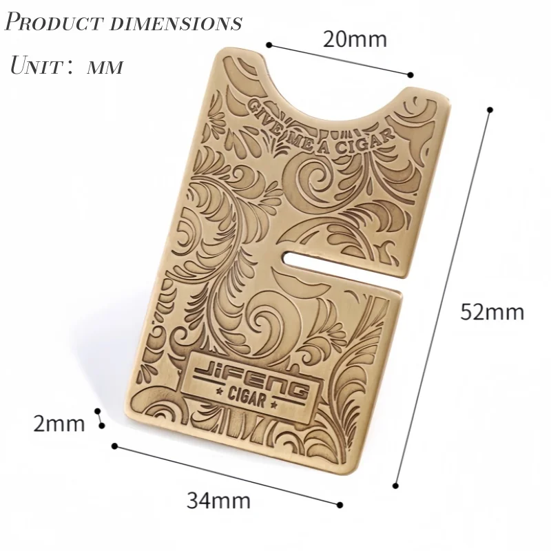 1 قطعة معدنية محمولة من النحاس الأرجواني وعشب تانغ وزهرة أرضية وحامل سيجار من النحاس النقي #4