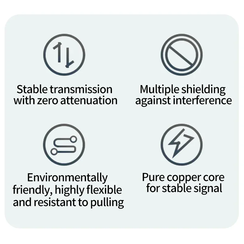 M12 X-Code 8Pin Male to RJ45 Gigabit Ethernet Cable 10Gbps IP67 Shielded - Industrial CAT6A Network Wire for Robotics & Harsh