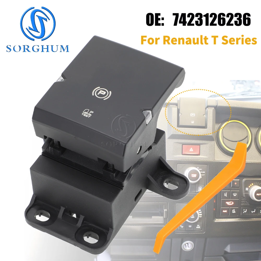 Electric Parking Brake Switch Control Unit 7423126236 For Renault T-Series Heavy Duty Truck 7422107789 7422107790 7423126244