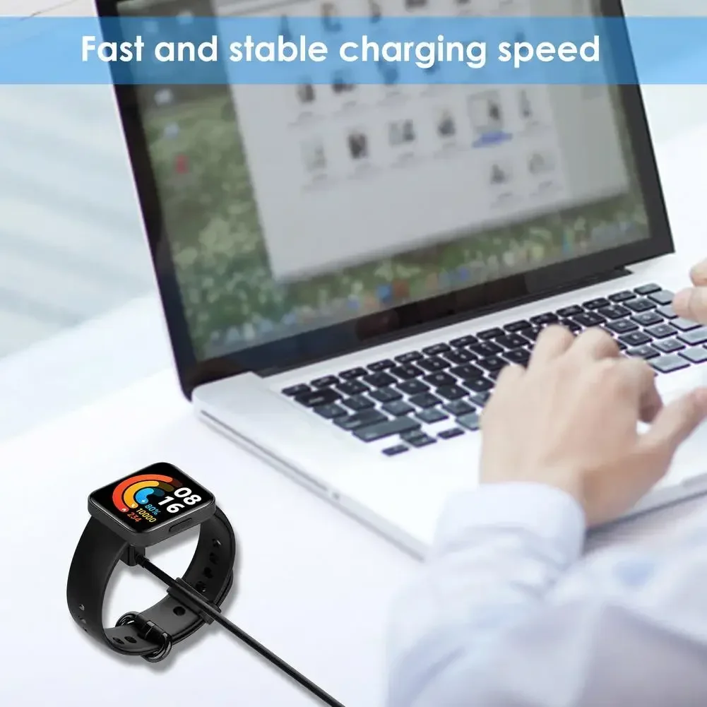 كابل شحن USB سلك الطاقة لساعة Xiaomi Band 7 Pro/Redmi Watch 2 3 /Mi Watch Lite Watch 2/poco watch/Horloge 2 مهايئ شاحن