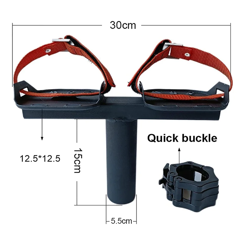 A47F-Metal Tibialis Trainer Macchina per l'allenamento Macchina per l'allevamento dei polpacci Muscoli delle gambe per attrezzature per il fitness