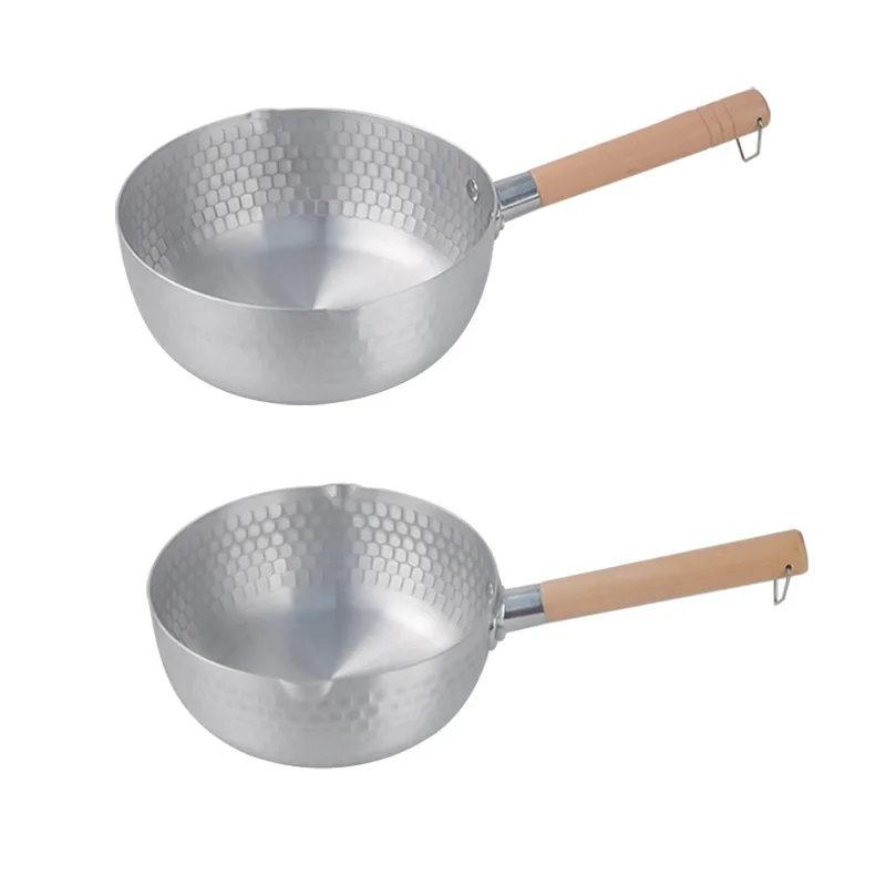 Stainless steel pot household noodle cooking pot soup pot instant noodle pot aluminum soup pot kitchen pot with handle