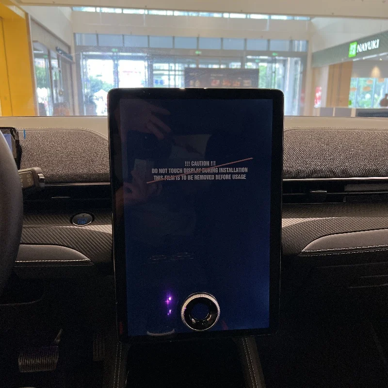 For Ford Mustang Mach-E 2021-2024 Phone Holder Screen Fixed Base Wireless Charging Stand Phone Mounts Car Glasses Storage Box