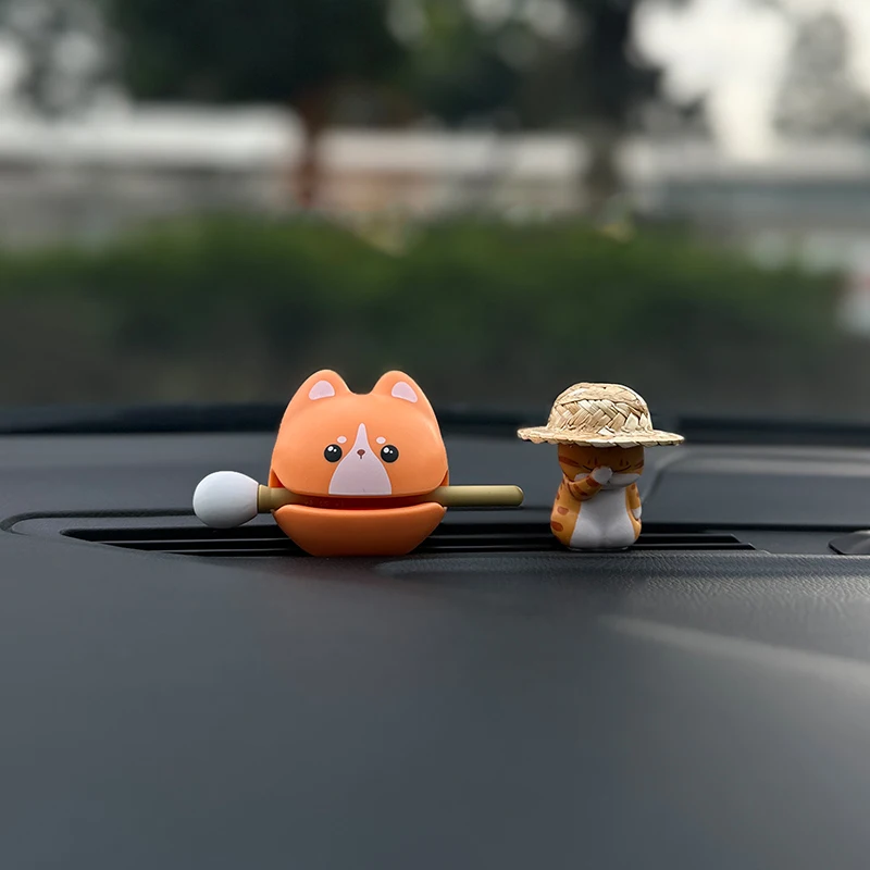 

Милая декомпрессионная деревянная рыба, вельш-корги, Сиба-ину, сиамский кот, стиль, салон автомобиля, консоль управления, украшения, аксессуары, игрушки