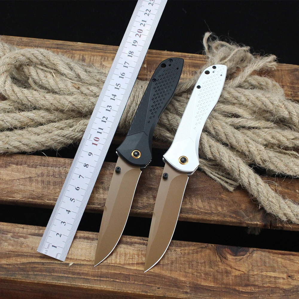 BM 710 Folding Tactical Knife High Hardness S90v Blade Aluminum Handle Portable Pocket Military Hunting Outdoor Knives Tools
